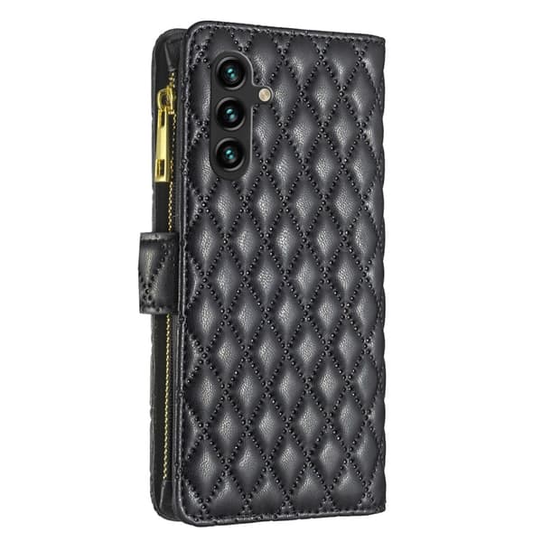 BINFEN Galaxy A35 5G Fodral Diamond Multifunktionell Svart