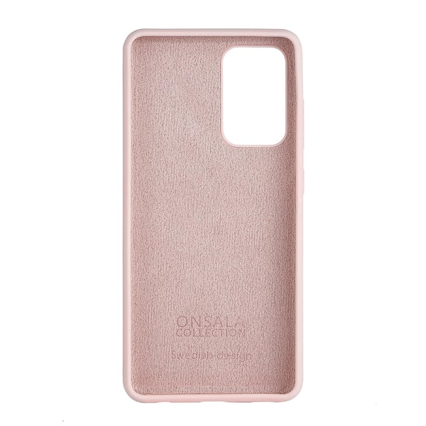 ONSALA Samsung Galaxy A52 / A52s Mobilskal Silikon Sand Rosa