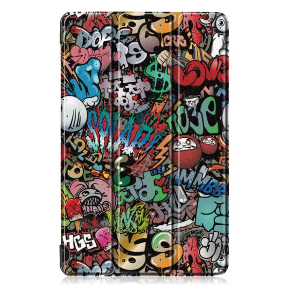 Samsung Galaxy Tab A 10.1 (2019) - Tri-Fold Fodral - Grafitti