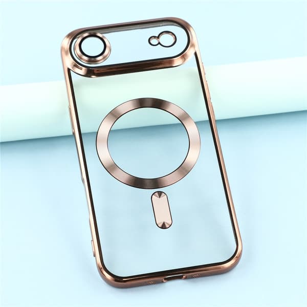 iPhone Air Skal MagSafe Electroplated TPU Roséguld