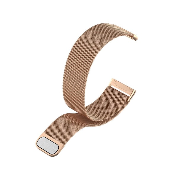 Milanese Loop Metall Armband Fitbit Versa 3/Fitbit Sense - Roség Roséguld Roséguld