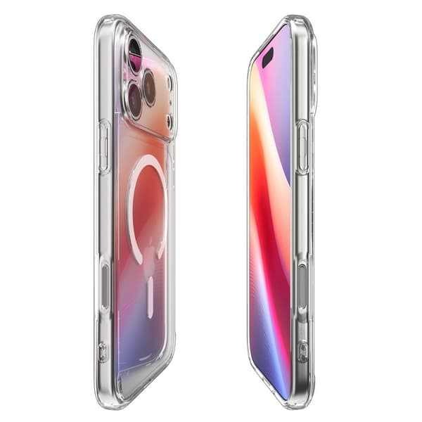 Spigen iPhone 17 Pro Skal MagSafe Ultra Hybrid Transparent