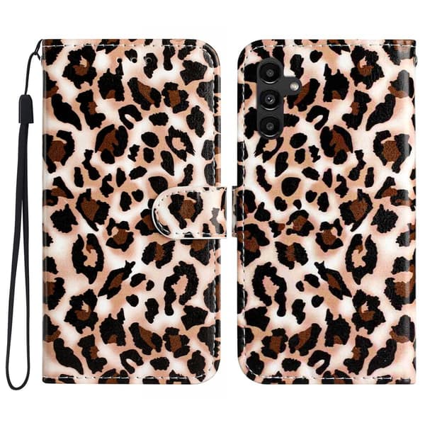 Samsung Galaxy S25 FE Fodral Med Tryck Leopard