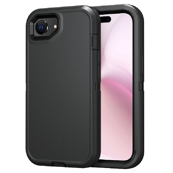 iPhone 16e Skal Extreme Shockproof Hybrid Svart