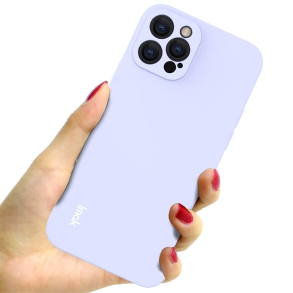 iPhone 12 Pro - IMAK Skin Touch Skal - Lila Purple Lila