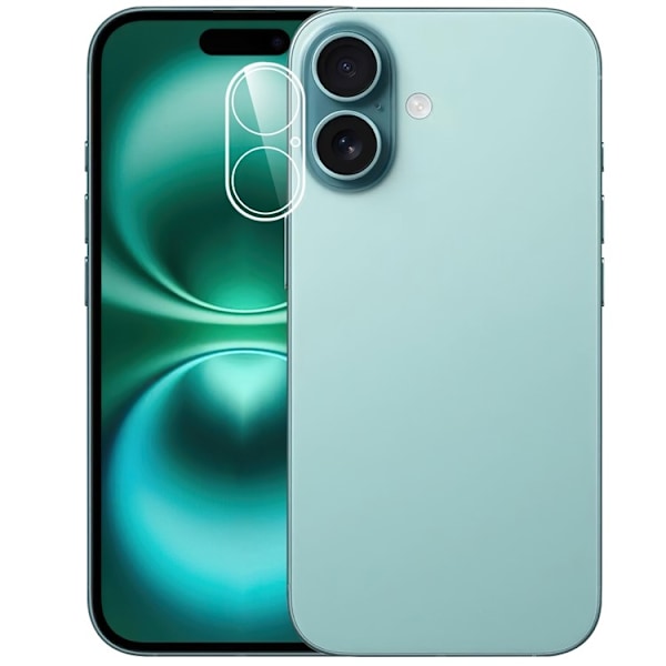 iPhone 17 Linsskydd Härdat Glas Transparent