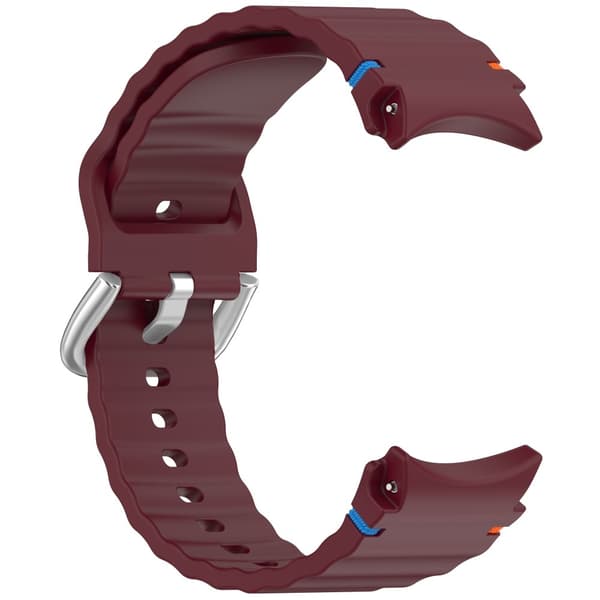Galaxy Watch 5/5 Pro/6/7/FE Armband Silikon Wave Design