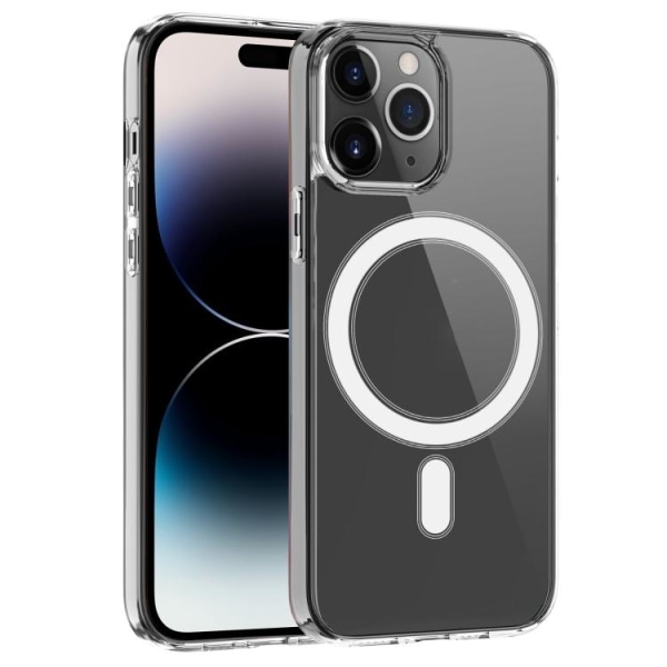 iPhone 15 Pro Skal MagSafe Akryl/TPU Transparent
