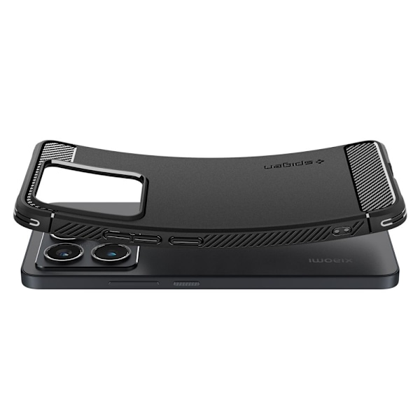 Spigen Xiaomi 14T Pro Skal Rugged Armor Matt Svart