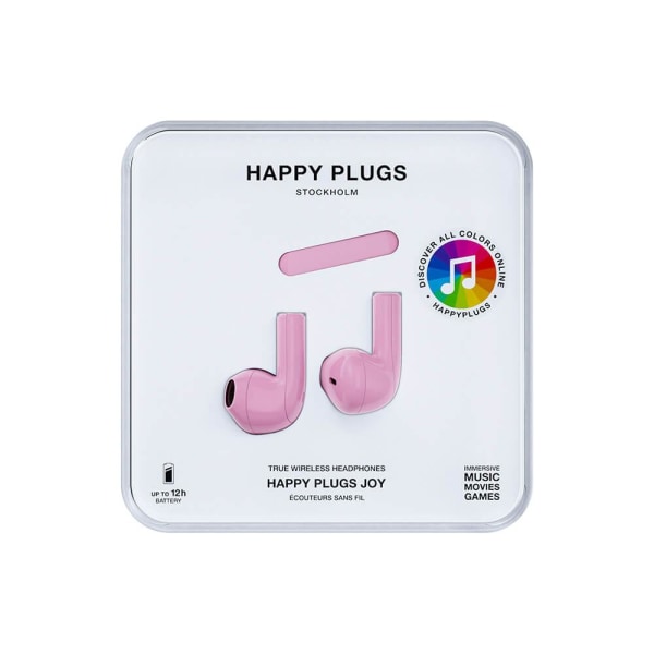 Happy Plugs Joy Hörlurar In-Ear TWS Rosa