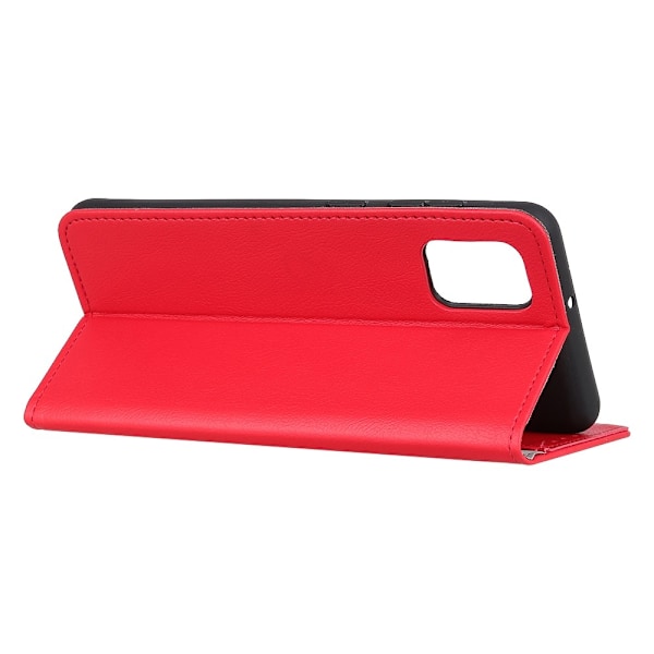 Samsung Galaxy A02s - Plånboksfodral - Röd Red Röd