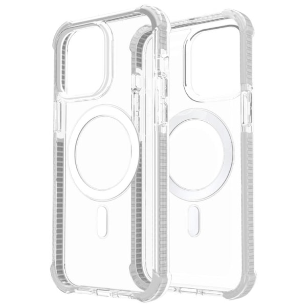 iPhone 15 Pro Skal Shockproof MagSafe Hybrid Transparent