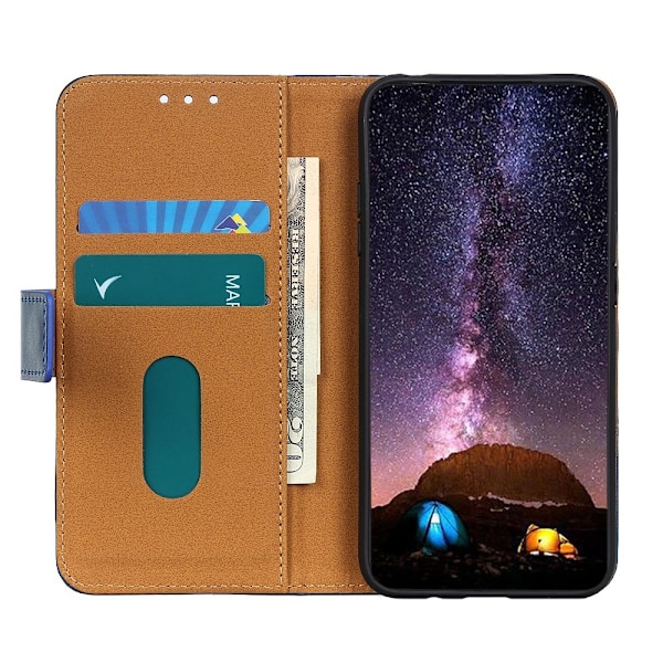 Samsung Galaxy A72 - Plånboksfodral - Blå Blue Blå