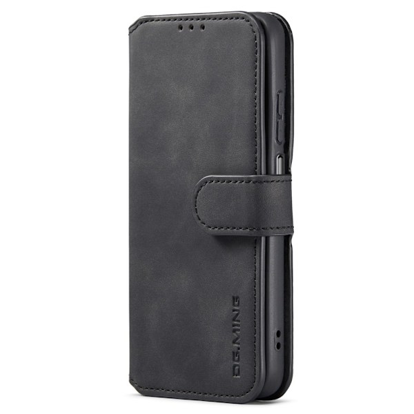 DG.MING Samsung Galaxy A04s / A13 5G Fodral Retro Läder Svart