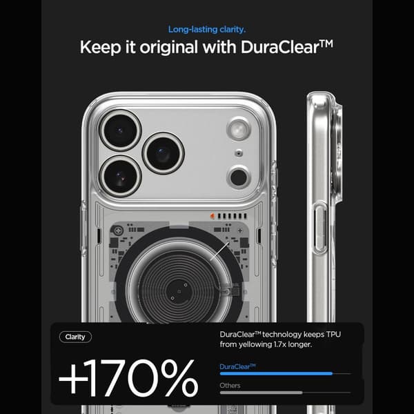 Spigen iPhone 18 Pro / 17 Pro Skal MagSafe Ultra Hybrid One