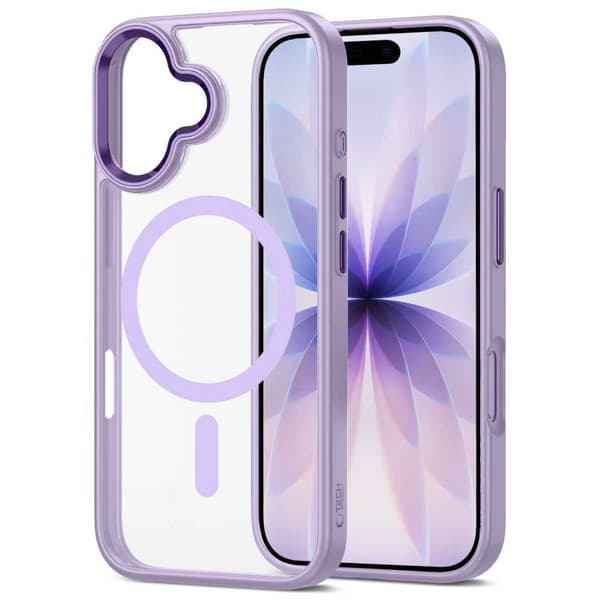 Tech-Protect iPhone 17 Skal MagSafe MagMat Lavender / Clear
