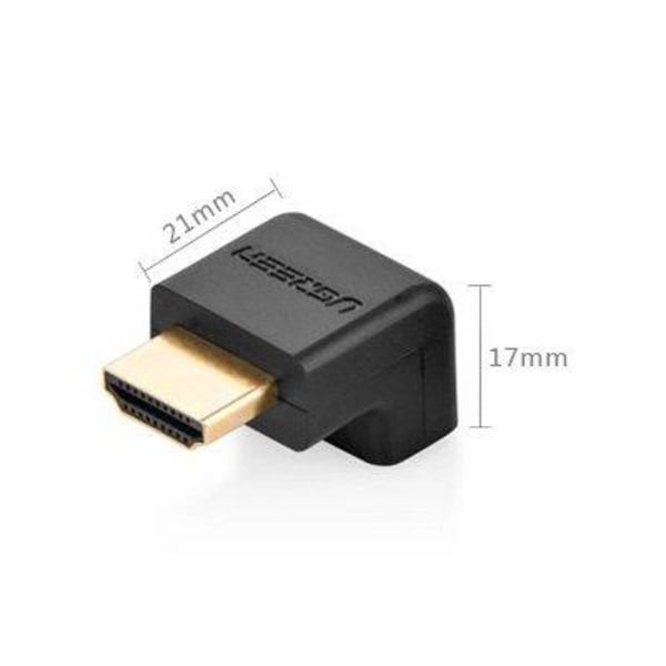 UGREEN HDMI Nedvinkel Adapter - Svart Black Svart