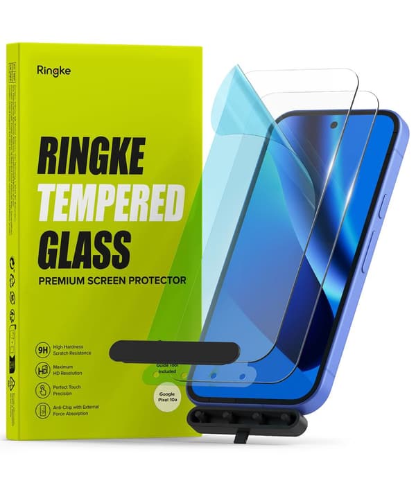 Ringke Google Pixel 10a 2-PACK Skärmskydd Härdat Glas