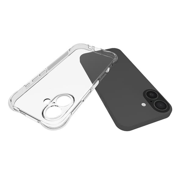iPhone 17 Skal Shockproof TPU Transparent