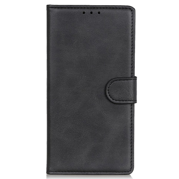 Samsung Galaxy S23 Fodral Solid Läder Svart