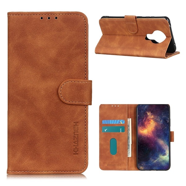 Nokia 3.4 - KHAZNEH Retro Fodral - Brun Brown Brun