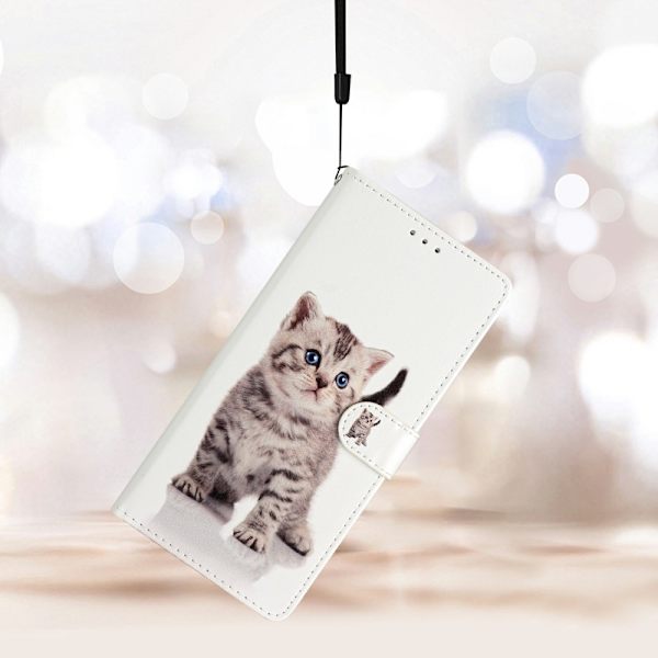Xiaomi Redmi Note 14 5G Fodral Med Tryck Gullig Katt