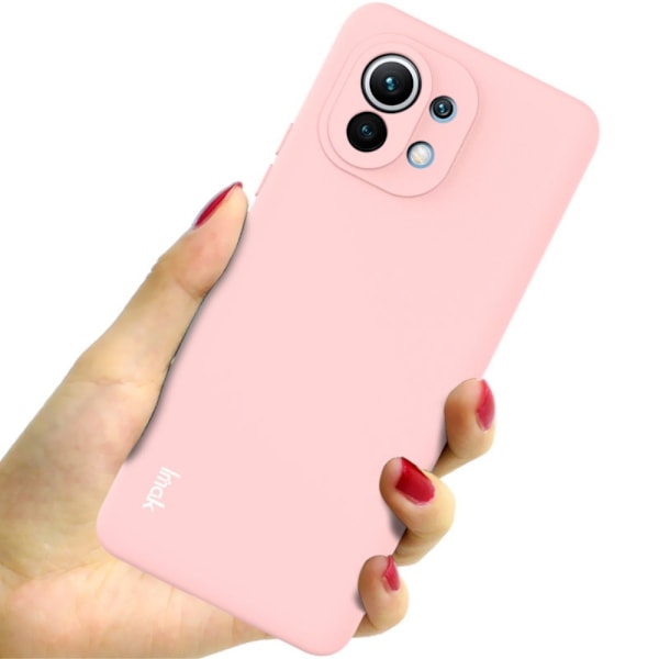 Xiaomi Mi 11 - IMAK Skin Touch Skal - Ljus Rosa LightPink Ljus Rosa