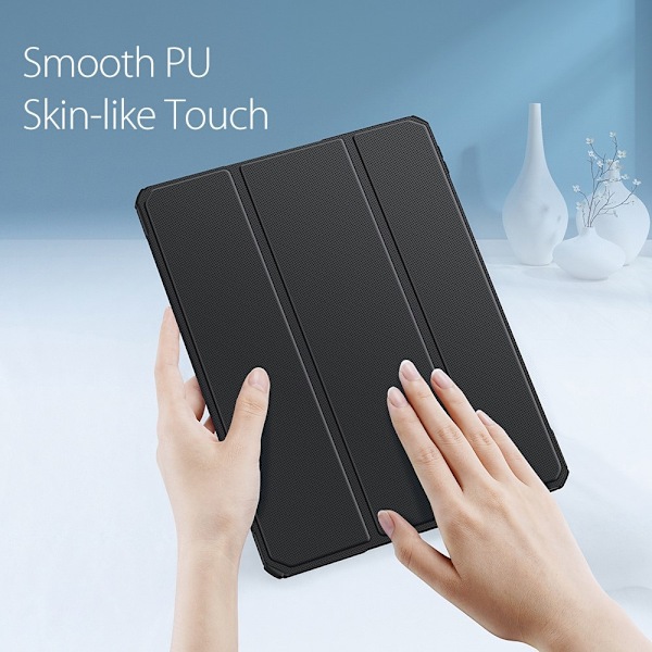 iPad Pro 11 (2018/2020/2021) - DUX DUCIS TOBY Tri-Fold Fodral - Svart Svart