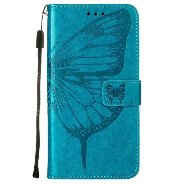 Xiaomi Redmi 9A / 9AT Fodral Butterfly Blå
