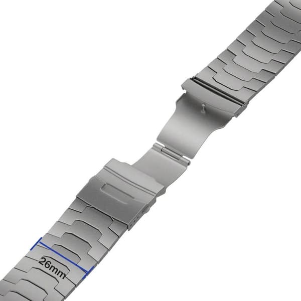 Apple Watch 42/44/45/46/49 mm Klockarmband Metall Titanium