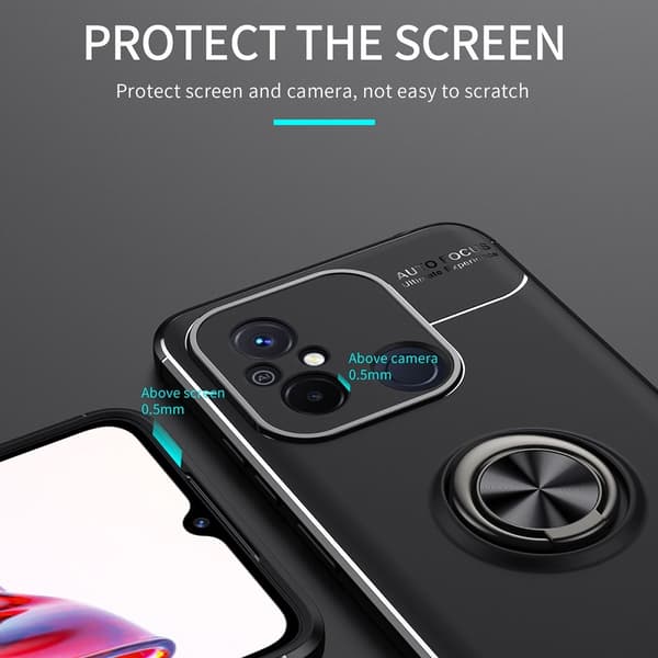 Xiaomi Redmi 12C 4G Skal Ring Röd