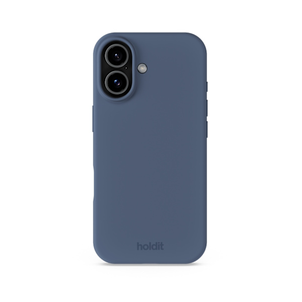 holdit iPhone 17 Mobilskal Silikon Pacific Blue