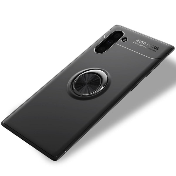 Samsung Galaxy Note 10 - Ring Skal - Svart Black Svart