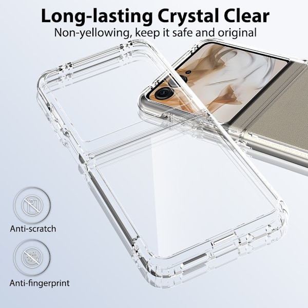 Motorola Razr 50 5G Mobilskal TPU/Akryl Transparent