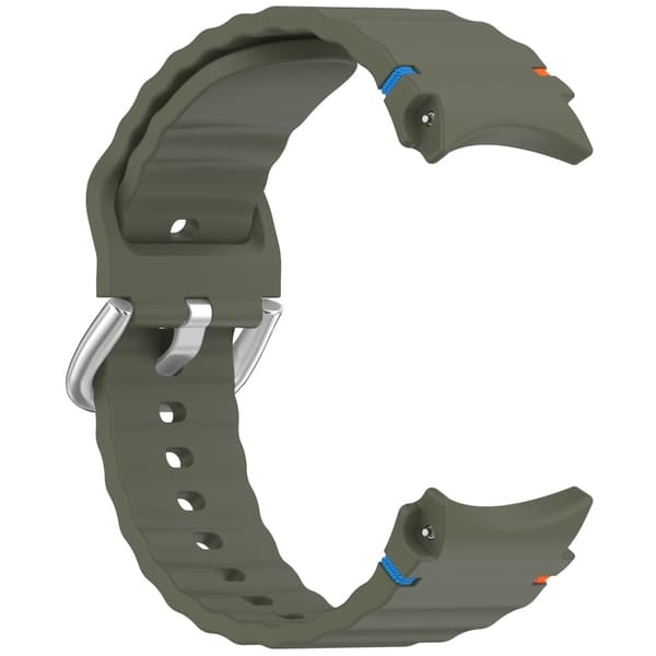 Galaxy Watch 5/5 Pro/6/7/FE Armband Silikon Wave Design