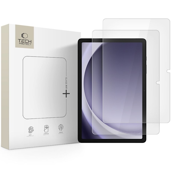 Tech-Protect Galaxy Tab A11 Plus/A9 Plus 2-PACK Skärmskydd GlassFit+