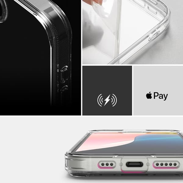 Ringke iPhone 17e / 16e Skal Fusion Transparent