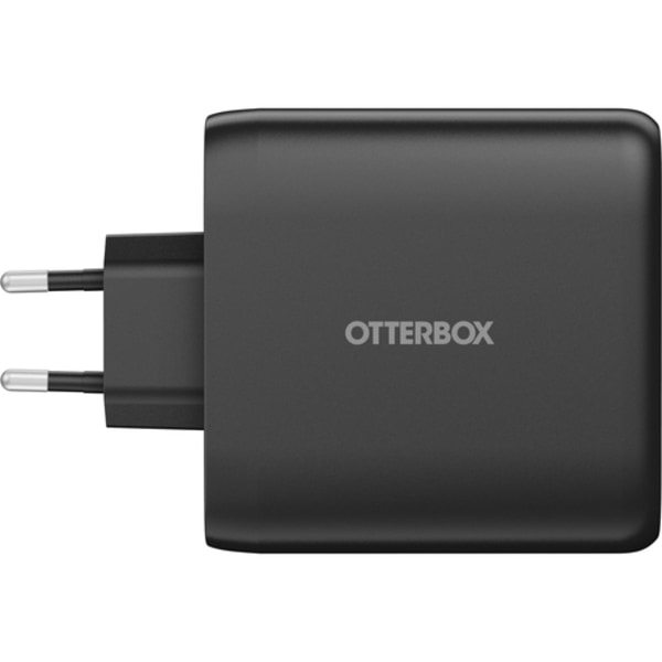 OtterBox 100W PD 2x USB-C 2x USB-A Väggladdare Svart