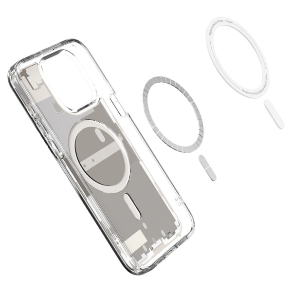 Spigen iPhone 15 Pro Skal MagSafe Ultra Hybrid Zero One Titanium