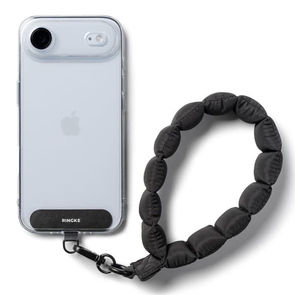 Ringke Handledsrem Holder & Puffer Hand Strap Svart
