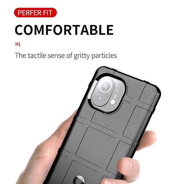 Xiaomi Mi 11 - Robust Skal - Svart Black Svart