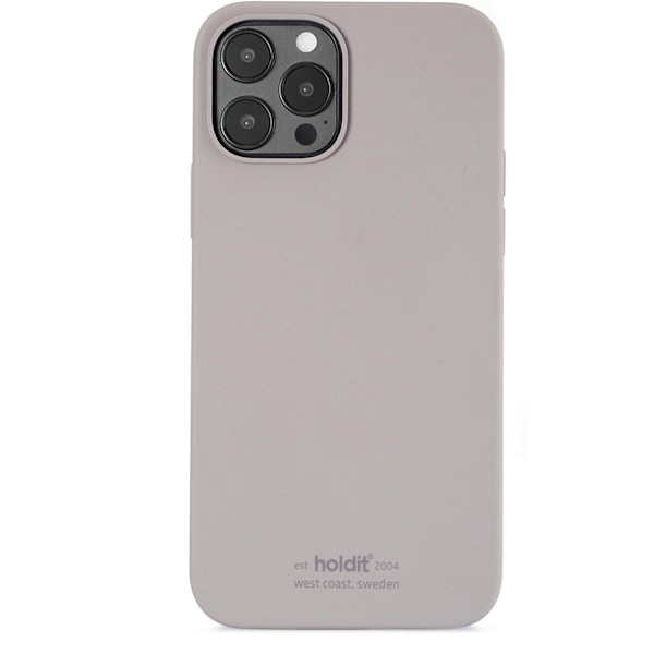 iPhone 12 Pro Max - holdit Mobilskal Silikon - Taupe Taupe