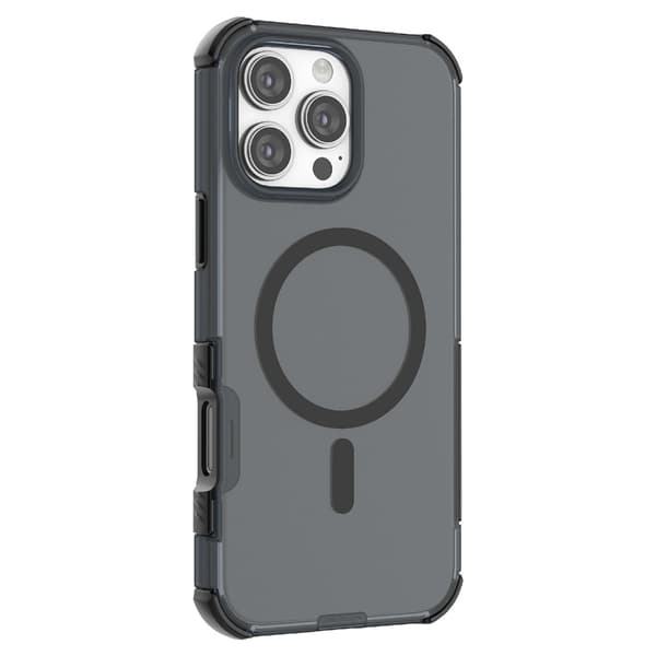 iPhone 16 Pro Max Skal MagSafe Shockproof Hybrid Svart