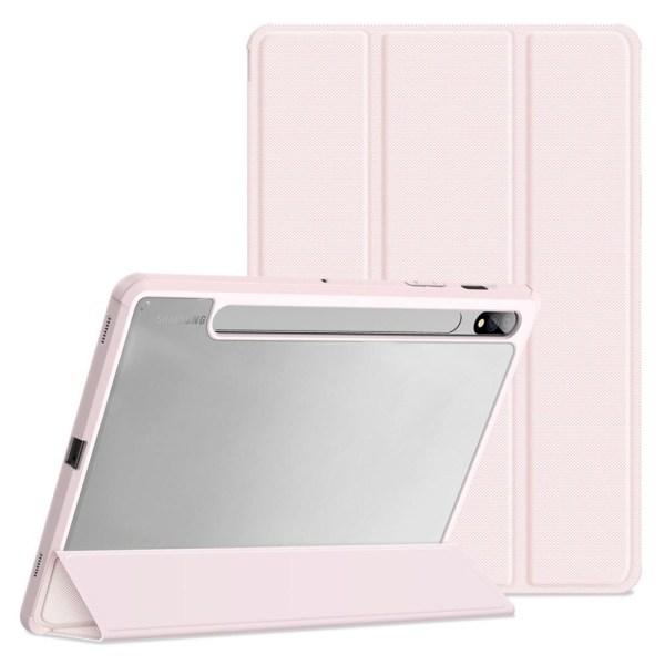 DUX DUCIS Samsung Galaxy Tab S7 / Tab S8 Fodral TOBY Pennhållare Rosa