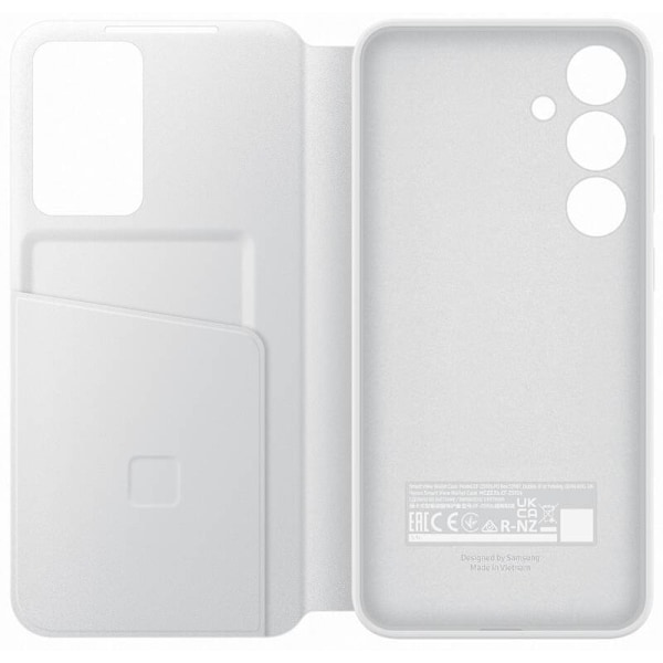 Samsung Galaxy S24 Plus Fodral Smart Clear View White