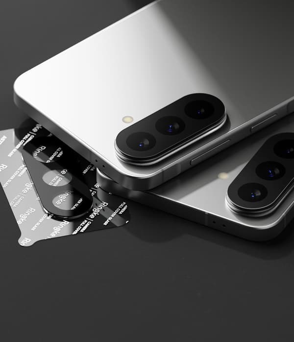 Ringke Galaxy A57 / A37 2-PACK Linsskydd Härdat Glas Svart