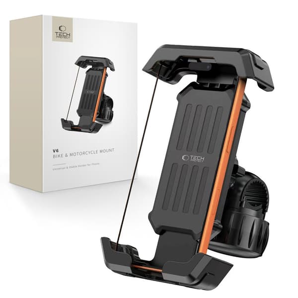 Tech-Protect Universal Mobilhållare Cykel V6 Svart