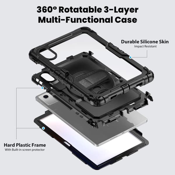 Tech-Protect Lenovo Idea Tab 11 Skal Solid Svart