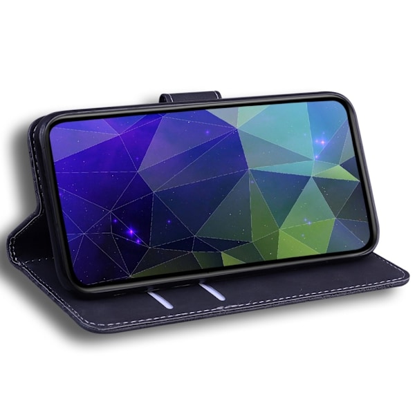 Samsung Galaxy S23 Ultra Fodral Läder Svart