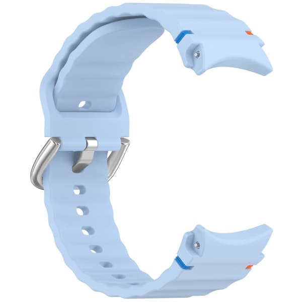 Galaxy Watch 5/5 Pro/6/7/FE Armband Silikon Wave Design